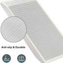 Dog Ramp for Bed& Couches – 4 Heights up to 18.31", Anti-Slip, Portable, Supports 100 lbs – Easy-Clean Pet Stairs for Small & Senior Dogs