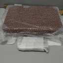 Apicizon 2 Tier End Table, Small Side Table with Solid Wood Legs, Boho Bedside Table with Storage Shelf, Nightstand for Small Spaces, Bedroom, Living Room, Entryway, Easy Assembly, Vintage Brown