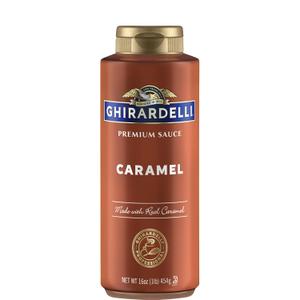 Ghirardelli Caramel Sauce Squeeze Bottle, 16 oz (Pack of 1) (EXP 09/30/26)