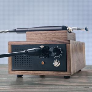 Electric Leather Creaser Machine 2.0 Version,Leather Edge Creaser Tool with 4 Tips, Heated Leather Edge Ceraser