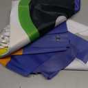 Little Monster Door Banner Monster Party Decoration Cartoon Birthday Porch Banner Cute Cartoon Theme Door Hanging Backdrop for Kids Birthday Party Photo Booth Prop Supplies