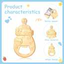 24 PCS Baby Bottle Opener Favors Baby Boy Shower Party Favors Baby Boy Shower Gifts Decorations Souvenirs for Guest (Blue, 24)