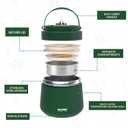 Thermo for Hot Food Adults 40OZ Soup Thermo Lunch Containers Wide Mouth Vacuum Insulated Food Jar Stainless Steel Leakproof Lunch Box with Spoon and Fork, Keeps Food Warm, Ideal Gift for Men and Women