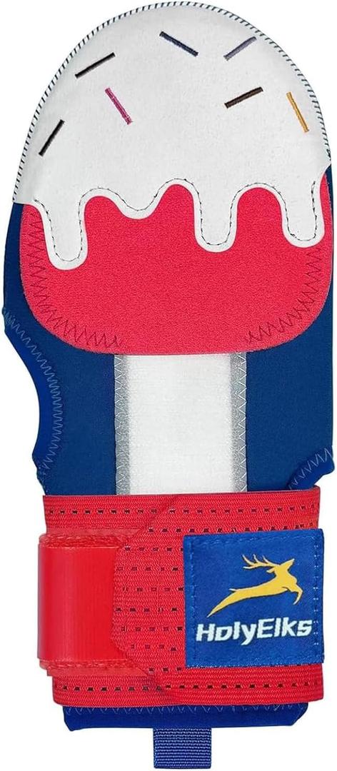 Sliding Mitt,Baseball Softball Sliding Glove for Kid Youth Adult - Flexible,Breathable,Durable,Easy to Wear,Ambidextrous (Right Hand, Red Blue)