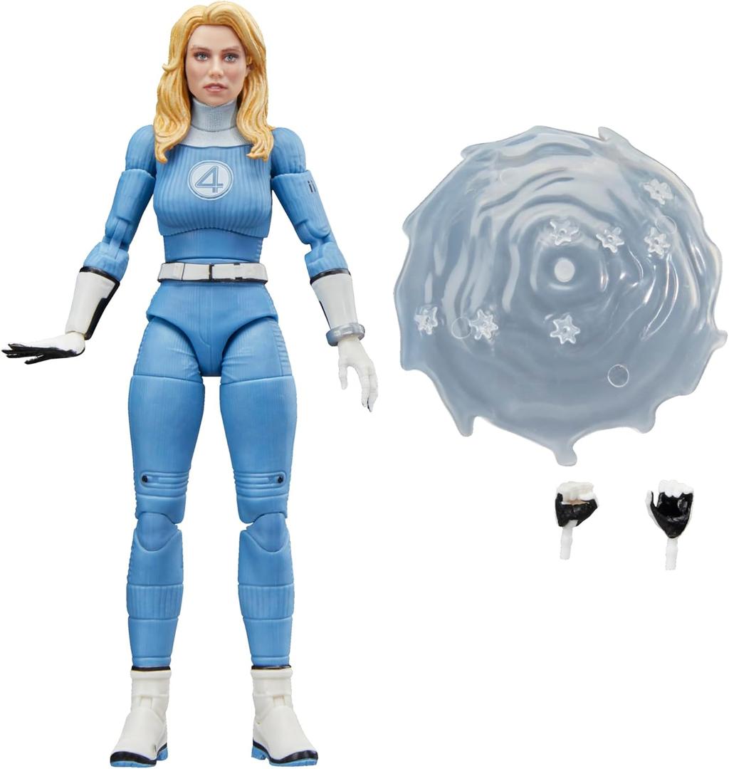Marvel Legends Series Marvel's Invisible Woman, The Fantastic Four: First Steps Sue Storm Movie Collectible 6 Inch Action Figure Toy