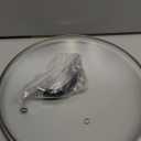 10.25 Inch Tempered Glass Lid Compatible with 10-10.25 Inch Lodge Cast Iron Skillet and 5 Quart Dutch Ovens