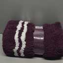 PURRUGS Bathroom Rug Non-Slip Machine Washable 30" x 60", Super Absorbent and Quick Dry Shaggy Microfiber Bath Mat, Extra Soft and Plush Bath Rug for Bathtub, Shower, and Sink, Purple