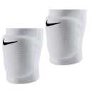 Nike Premium Dri-Fit Knee Pads (1 Pair), Essential/Streak/Varsity, Cushioning/Sweat-wicking/Unisex (Essential White - M/L)