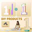 imprsv 16 Marquee Numbers, 4FT 16 Light Up Numbers for 16th Birthday Decorations, Large Marquee Light Up Number Sign for Anniversary Party Decorations (Need to Assemble)