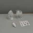 Nenesupply 21mm 2 pc Flanges Duckbill Valves Compatible with Spectra S2 S1 9 Plus Synergy Gold Breastpump Replacement to Spectra Pump Parts Flange Accessories Wide Mouth Work with Backflow Protector