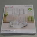 Munchkin High Capacity Drying Rack for Baby Bottles and Accessories, White (1 Count (Pack of 1))