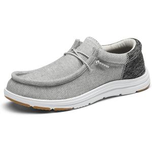 Bruno Marc Men's Arch Support Casual Slip-on Shoes Loafers for Men Non Slip Comfortable Boat Shoes (9, Grey) Bruno Marc Men's Arch Support Casual Slip-on Shoes Loafers for Men Non Slip Comfortable Boat Shoes (9, Grey)