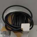 Sewer Jetter Kit for Pressure Washer 100FT, 5800PSI Drain Cleaner Hose 1/4 Inch NPT Corner, Rotating and Button Hose Sewer Jetting Nozzle Pearl Corsage Pin Waterproof Tape with 2 Spanner