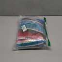 AerWo Mexican Tablecloth 60 x 85, Mexican Serape Blanket with Tassels for Fiesta Party Cinco De Mayo Decorations, Rectangle Woven Stripe Tablecloth, Outdoor Picnic Blankets Dining Table Cover (Blue)