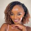 Rembo Yanky twists Premium Hand Made Yanky Twist Crochet Hair | 14 inches - Bombshell | Curly mini Spring Passion Twist | Short, Pre-Looped Crochet lightweight Braids | 5 Packs - Beige Bombshell