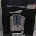 22 Inch 30L Smart Rideable Suitcase 94 Wh Electric Luggage Scooter w APP Control One-Button Fold Waterproof Lightweight Carry On for Airport Lightweight Business Travel