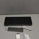 Alampan 12" Large Digital Wall Clock with Remote Control, USB Powered, Corded RGB LED Clock with Full Screen Display, Big Numbers, for Classroom, Living Room, Elderly, Wall Mounted, DST, KSJ-01, Black