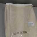 Pinch Pleated Linen 96 inch Long Curtains for Living Room Bedroom 2 Panels Neutral Cream Beige Thick Linen Textured Farmhouse Pleat Curtain with Hooks Rings Back Tab Light Filtering Drapes 8 FT