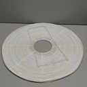 White Paper Lanterns, Noguchi Paper Lantern Lamp, 20.87" Large Hanging Paper Lantern, Chinese/Japanese Rice Paper Lantern Pendant Light for Home Decor Ceiling Lampshade(1 Pack)