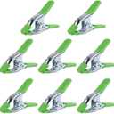 SWANLAKE 8 PCS 6" inch Spring Clamp, Heavy Duty Spring Metal Spring Clamps, 2.5"-inch Jaw opening(6inch 8-Piece)