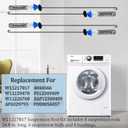W11217817 Washer Suspension Rod Kit,Compatible with Whirlpool Maytag Anama Kenmore MVWC465HW2 WTW4955HW1 WTW4850HW1 WTW4855HW0,Replacement for W11159470,W11226768,AP6329793,4-Pack