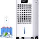 Portable Air Conditioners, Windowless Evaporative Air Cooler 3 Modes & 3 Speeds, 12H Timer for Smart Auto-off, 2-Gal Tank for 20H Cooling,16FT Remote,No Hose Needed,46db Swamp Cooler