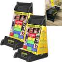 2 Pack Stable Platform Ladder Leveler - Ladder Levelers for Extension Ladders with Storage for Uneven Surfaces