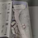 LUXE Bidet NEO 185 Plus - Dual Nozzle, Non-Electric Bidet Attachment for Toilet Seat, Patented Slide-In Install, 360 Self-Clean, EZ-Lift to Clean, Feminine & Rear Wash (White)