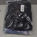 Tudomro 2 Pcs Men's Bath Wrap Towel X-Large Shower Adjustable Terry Body Spa Towel with Pocket After Shower Wrap for Men Gift Spa College Bath Dorm Room Gym(Black, Bright Blue)