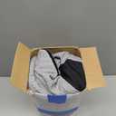 Cervical Pillow for Neck Pain Relief, Memory Foam Pillows, Ergonomic Contour Bed Pillow, Soft for Side Sleep Stomach Sleeping and Back Sleepers (Queen Size-24.8''Lx14.96''Wx5.78''H, Black&grey-stripe)