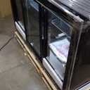 Commercial Back Bar Cooler with 3 Glass Sliding Doors, 11.5 cu.ft Under Counter Beverage Refrigerator, LED Lighting - ETL Beer and Wine Cooler for Bar, Restaurant, Garage, Office, Home