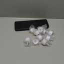 Esup Rechargeable Tea Lights Rechargeable Candles Flameless Flickering Candles Tealights 10pcs/Set with Black Charging Base, Decoration Parties, Weddings, Bar, Family, Dinner Outdoor Picnic