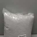 Wake In Cloud - Cot Nap Mat with Pillow and Blanket, 100% Cotton Fabric, for Toddler Kids Boys Girls Ages 3 Plus in Daycare Kindergarten Preschool, Ticking Stripes,52"L x 22"W x 6"Th