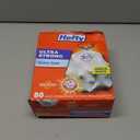 Hefty Ultra Strong 13 Gallon Trash Bags, Tall Kitchen Trash Bags 13 Gallon Size, Drawstring Closure, Continuous Odor Control, White, Unscented, 80 Bags