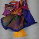 SELMAI Ethnic Dog Costume Korean Traditional Knot Pendant Norigae Hanbok Embroidery Silk Pet Clothes Outfit Color Dress for Small Puppies Large Cat Apparel Birthday Party Festival Celebration Girl S