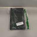 A6 Binder Cash Envelope System Wallet, Money Saving Budget Planner Notebook, 6 Rings Refillable Compact Cash Stuffing Binder, RFID Zipper Planner with Genuine Leather Cover (Black)