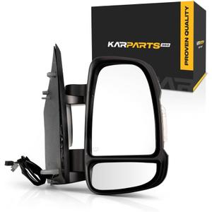 For Ram ProMaster 1500/2500/3500 2014-2022 Door Mirror Passenger Side | Power Folding | Heated | w/Signal | Replacement For CH1321432 | 5VF00JXWAG