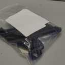 2 PCS Motorcycle Rear View Mirrors, 360-degree Adjustable Wide Angle Rear View Mirror, Handle Rearview Modification, Universal for Motorcycle Dirt Bike Scooters (Black)