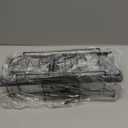 Veken Shower Caddy 6-Pack, Advanced Rustproof Design, No Drilling Adhesive Shelves, Rack with Soap Holder, Large Capacity Bathroom Organizers and Storage, Wall-Mounted Kitchen & Home Decor (6-Piece Set for Master Bathroom(Rustproof Upgrade), Black)