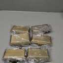 Sunshane 6 Pieces Christmas Stocking Holders Mantel Stocking Hanger Hooks Fireplace Mantle Metal Hang Bases for Xmas Party Decorations (Bronze)