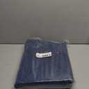 OLANLY Indoor Door Mat, 48x32, Dirt Resistant and Absorbent, Sturdy Non-Slip Rubber Backing, Easy to Clean, Washable Entry Mat, Ideal Low-Profile Floor Mat for Front Back Door and Entryway, Navy