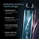 Echo Flask Hydrogen Water Bottle - Active Hydration Solution with Water Intake Tracking & LCD Touch Screen - Compact & Convenient - Transparent Hydrogen Flask - 12 oz