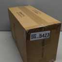 KSIIA Orthopedic Dog Bed Extra Large Dog Bed with Removable Machine Washable Cover Waterproof Crate Pad with Egg Crate Foam and Non-Slip Bottom, 47x29 Inch, Light Gray