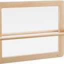 Montessori Baby Pull Up Bar, Montessori Small Mirror is Suitable for Babies Aged 6 to 18 Months, Infants Registry Item, 19.7 * 15.8 inches