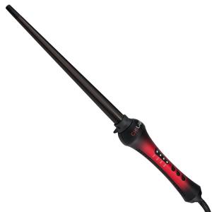 CHI Lava Tapered Hairstyling Wand, Versatile Hair Curler Wand for Flawless Curls, Lower Temperature, for Medium to Long Hair Lengths, 3/8 3/4 Barrel