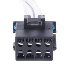 6-Wire AC Heater Climate Fan Speed Control Connector Pigtail Plug Wiring Harness Compatible with Silverado 1500 2500 3500 96-99 Chevy Tahoe Silverado Replacement 15306189 PT1346