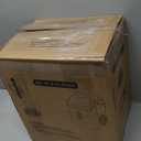 Antarctic Star Nugget Ice Makers Countertop with Self-Cleaning, 35lbs/24H, Portable Sonic Ice Maker Machine with Handle/Basket/Scoop for Home, Kitchen, Office, Camping(Stainless Steel Silver)