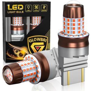 3157 LED Bulb for Reverse Lights, Super Bright 69-SMD LED Chips 600% Brighter 3156 3056 3057 4157 3047 4057 3457 for Backup Reverse Tail Parking Brake Lights(red)