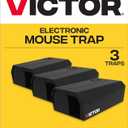 Victor Humane Mouse Traps Indoor for Home - M250BSR-3 - No Touch Electric Mouse Traps for Home, Pack of 3
