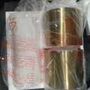 1 Light Hanging Indoor Kitchen Island Pendant Light 6" Drum Glass Shade Pendant Ceiling Light Fixtures Modern Farmhouse Dinning Over Sink (Black Finish, 2 Pack) Gold